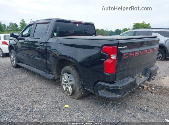 1GCUYEED1KZ106927 2019 CHEVROLET SILVERADO Black Trasero izquierdo