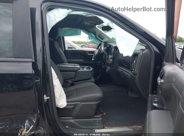 1GCUYEED1KZ106927 2019 CHEVROLET SILVERADO Black Vista interior delantera