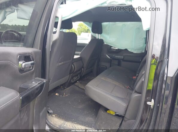 1GCUYEED1KZ106927 2019 CHEVROLET SILVERADO Black Vista de la etiqueta del VIN