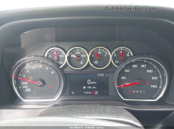 1GCUYEED1KZ106927 2019 CHEVROLET SILVERADO Black Vista de los asientos traseros