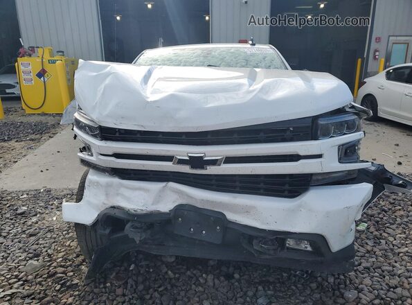 1GCUYEED1MZ383791 2021 CHEVROLET SILVERADO Белый Вид спереди