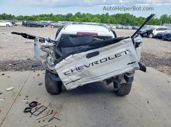 1GCUYEED1MZ383791 2021 CHEVROLET SILVERADO Белый Вид сзади