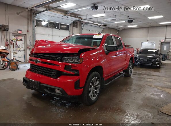 1GCUYEED2NZ228894 2022 CHEVROLET SILVERADO Red Front left