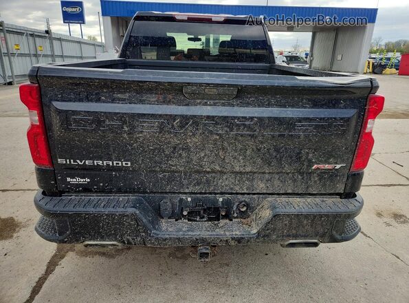 1GCUYEED3KZ115192 2019 CHEVROLET SILVERADO Black Rear view