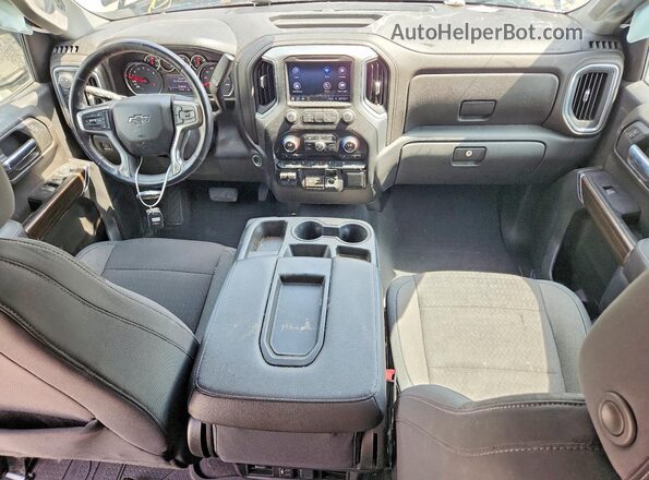 1GCUYEED3KZ115192 2019 CHEVROLET SILVERADO Black Dashboard view