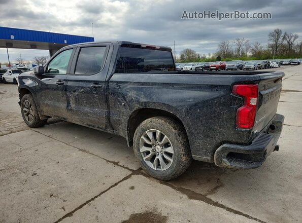 1GCUYEED3KZ115192 2019 CHEVROLET SILVERADO Black Rear left