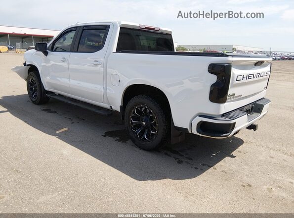 1GCUYEED3KZ152128 2019 CHEVROLET SILVERADO Белый Задняя левая четверть