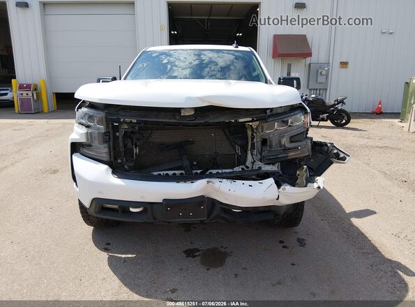 1GCUYEED3KZ152128 2019 CHEVROLET SILVERADO Белый Вид щитка приборов