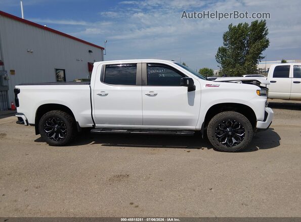 1GCUYEED3KZ152128 2019 CHEVROLET SILVERADO Белый Вид задней части салона