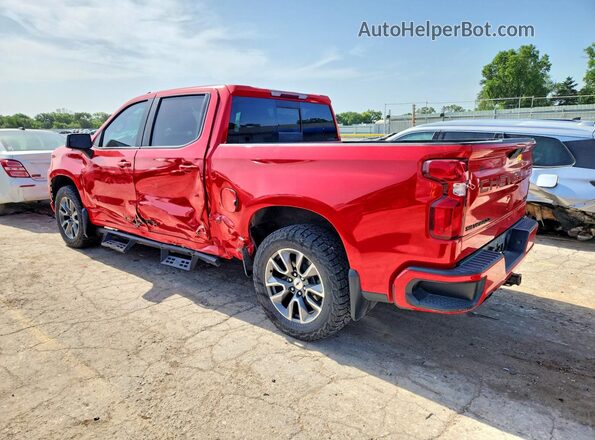 1GCUYEED3MZ168364 2021 CHEVROLET SILVERADO Red Задня ліва чверть