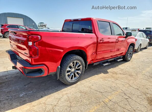 1GCUYEED3MZ168364 2021 CHEVROLET SILVERADO Red Задня права чверть