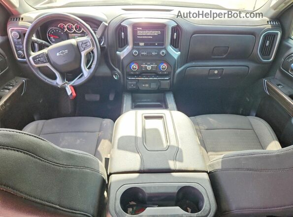 1GCUYEED3MZ168364 2021 CHEVROLET SILVERADO Red Вид панелі приладів