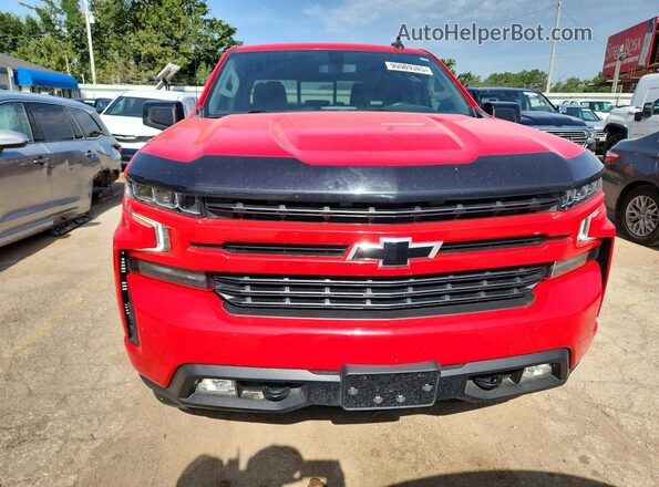 1GCUYEED3MZ168364 2021 CHEVROLET SILVERADO Red Вид спереду