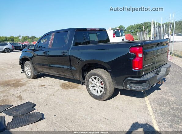 1GCUYEED4KZ223160 2019 CHEVROLET SILVERADO Black Rear left