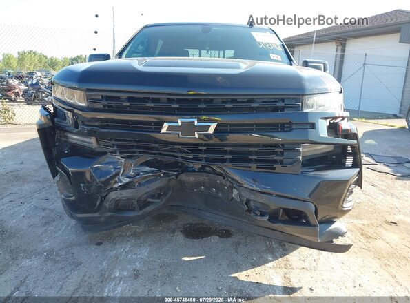 1GCUYEED4KZ223160 2019 CHEVROLET SILVERADO Black Instrument cluster view