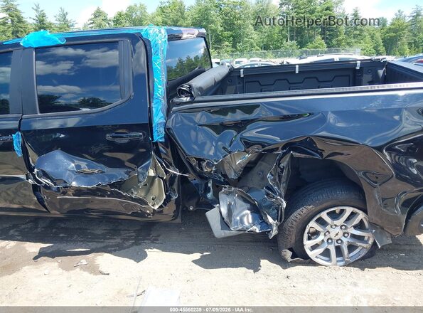 1GCUYEED4NZ185563 2022 CHEVROLET SILVERADO Black Вид спереду