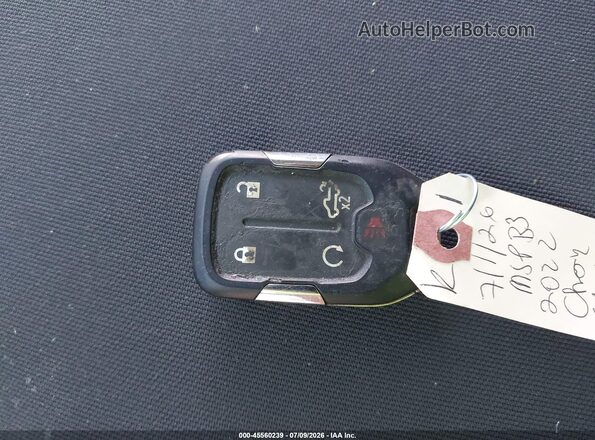 1GCUYEED4NZ185563 2022 CHEVROLET SILVERADO Black Вид панелі приладів