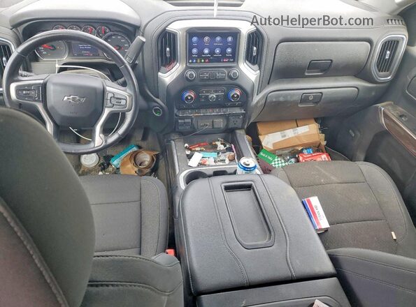1GCUYEED5LZ136837 2020 CHEVROLET SILVERADO White წინა პანელის ხედი