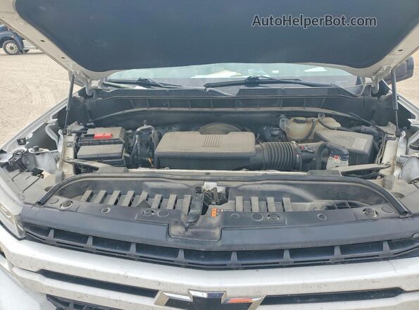1GCUYEED5LZ136837 2020 CHEVROLET SILVERADO White უკანა სალონის ხედი