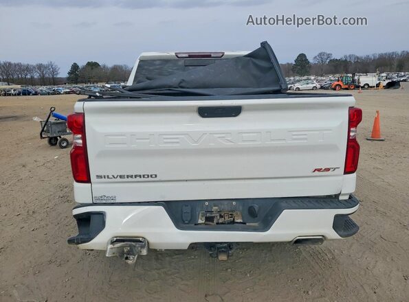 1GCUYEED5LZ136837 2020 CHEVROLET SILVERADO White უკანა ხედი