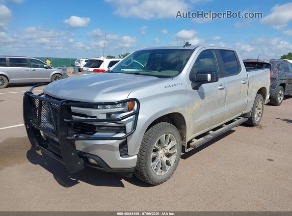 1GCUYEED5MZ244490 2021 CHEVROLET SILVERADO Silver Vista tres cuartos delantera izquierda