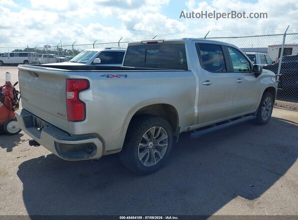 1GCUYEED5MZ244490 2021 CHEVROLET SILVERADO Silver Trasero derecho