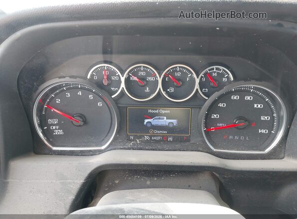 1GCUYEED5MZ244490 2021 CHEVROLET SILVERADO Silver Vista de los asientos traseros
