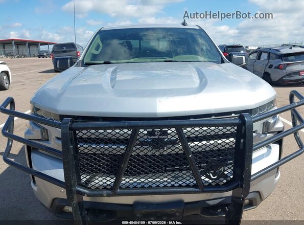 1GCUYEED5MZ244490 2021 CHEVROLET SILVERADO Silver Vista del cuadro de instrumentos