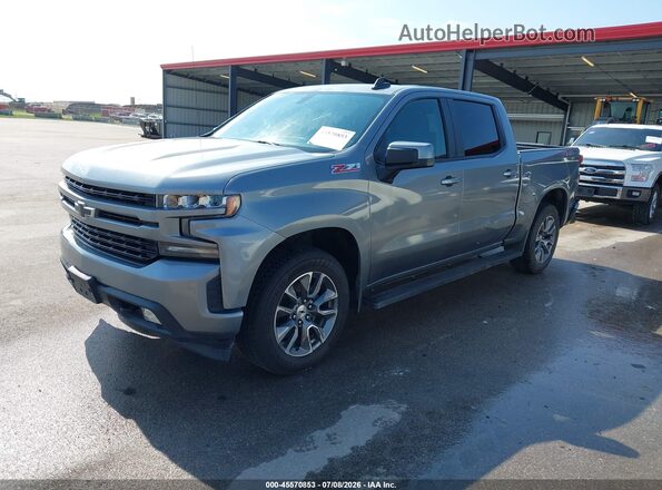 1GCUYEED6KZ264776 2019 CHEVROLET SILVERADO Gray Передня ліва чверть