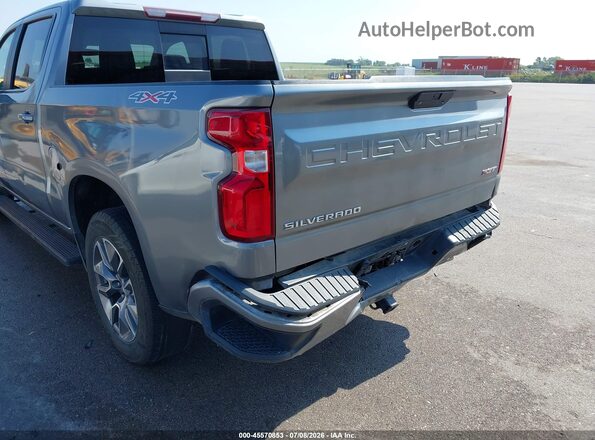 1GCUYEED6KZ264776 2019 CHEVROLET SILVERADO Gray Вид спереду