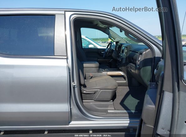 1GCUYEED6KZ264776 2019 CHEVROLET SILVERADO Gray Вид салону спереду