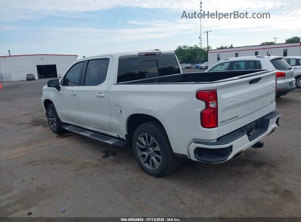 1GCUYEED6KZ310655 2019 CHEVROLET SILVERADO Белый Задняя левая четверть