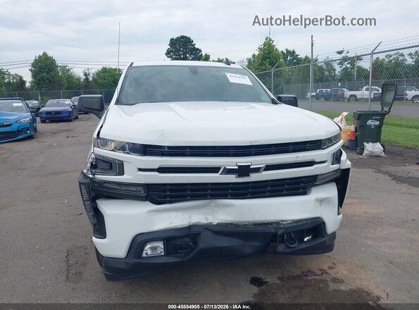 1GCUYEED6KZ310655 2019 CHEVROLET SILVERADO Белый Вид спереди