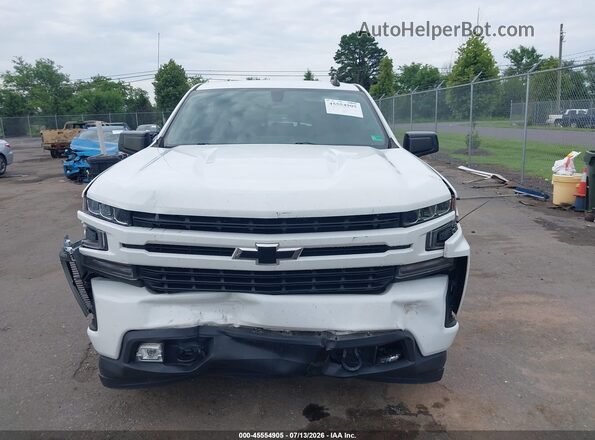 1GCUYEED6KZ310655 2019 CHEVROLET SILVERADO Белый Вид щитка приборов