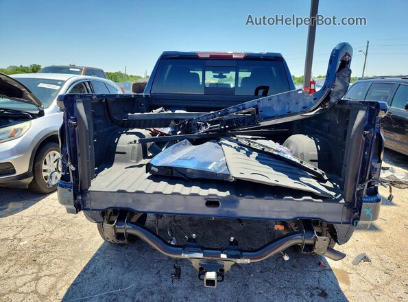 1GCUYEED6MZ152238 2021 CHEVROLET SILVERADO Blue Widok z tyłu