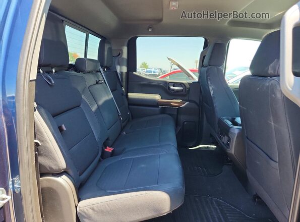 1GCUYEED6MZ152238 2021 CHEVROLET SILVERADO Blue Widok tylnych siedzeń
