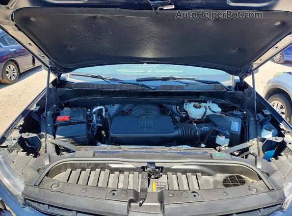 1GCUYEED6MZ152238 2021 CHEVROLET SILVERADO Blue Widok wnętrza z tyłu