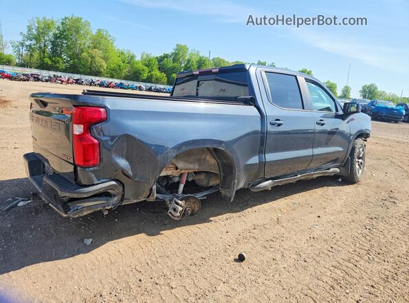 1GCUYEED8LZ112970 2020 CHEVROLET SILVERADO Серый Задняя правая четверть