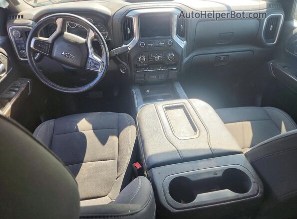 1GCUYEED8LZ112970 2020 CHEVROLET SILVERADO Серый Вид панели приборов