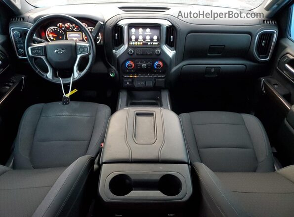1GCUYEED9KZ118811 2019 CHEVROLET SILVERADO Red Widok deski rozdzielczej