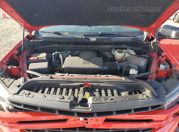 1GCUYEED9KZ118811 2019 CHEVROLET SILVERADO Red Widok wnętrza z tyłu