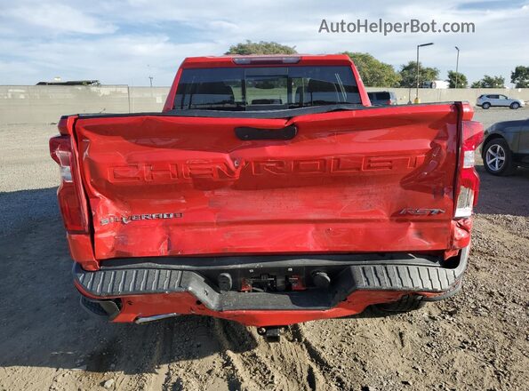 1GCUYEED9KZ118811 2019 CHEVROLET SILVERADO Red Widok z tyłu