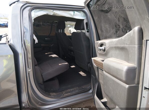 1GCUYEED9KZ316367 2019 CHEVROLET SILVERADO Gray Vista de la etiqueta del VIN
