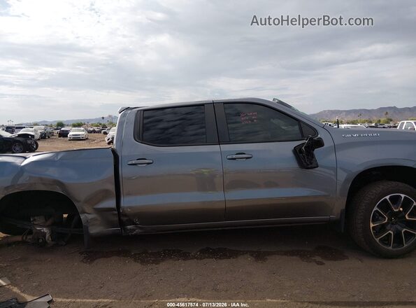 1GCUYEED9KZ316367 2019 CHEVROLET SILVERADO Gray Vista interior trasera