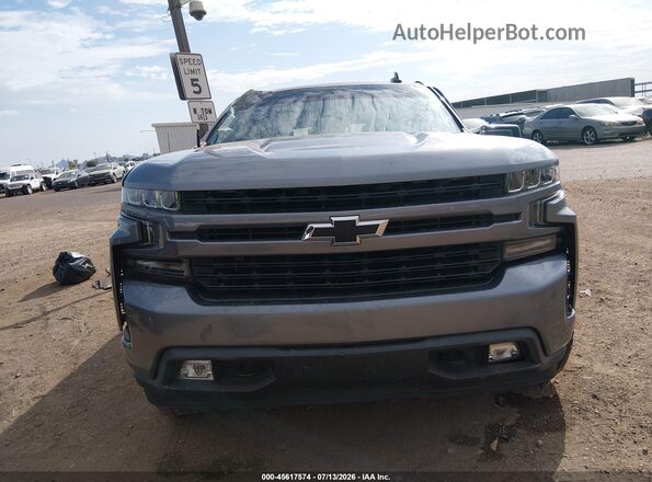 1GCUYEED9KZ316367 2019 CHEVROLET SILVERADO Gray Vista del cuadro de instrumentos