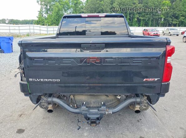 1GCUYEED9LZ190075 2020 CHEVROLET SILVERADO Black Вид ззаду