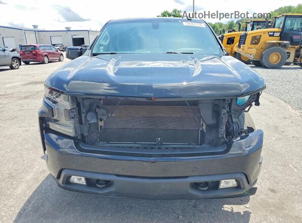 1GCUYEED9LZ190075 2020 CHEVROLET SILVERADO Black Вид спереду
