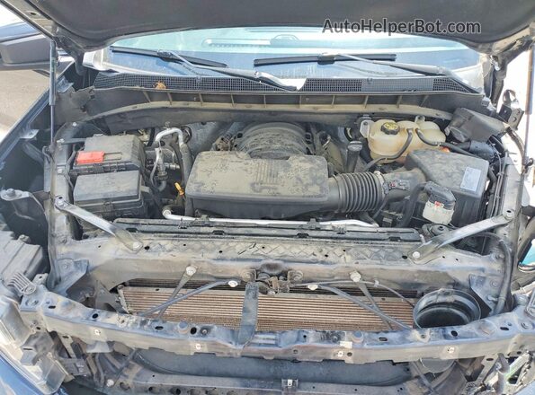 1GCUYEED9LZ190075 2020 CHEVROLET SILVERADO Black Вид задньої частини салону