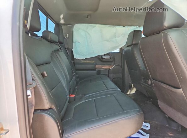 1GCUYEED9MZ157739 2021 CHEVROLET SILVERADO White Rear seats view