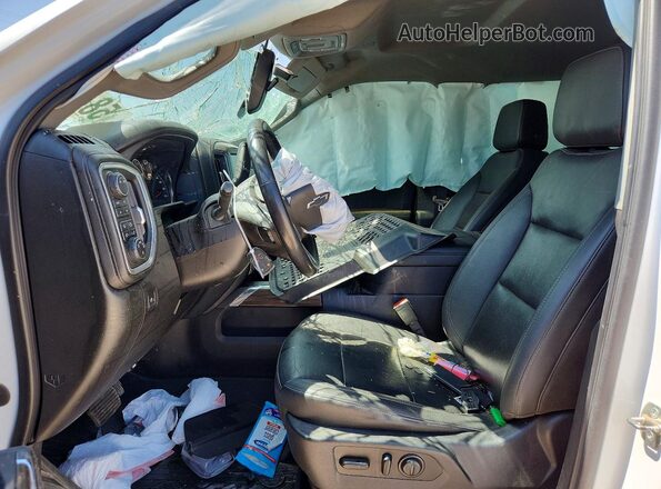 1GCUYEED9MZ157739 2021 CHEVROLET SILVERADO White Front interior view